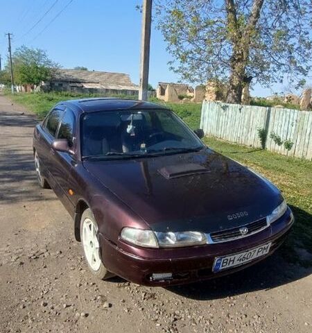 Коричневый Мазда 626, объемом двигателя 1.8 л и пробегом 200 тыс. км за 1161 $, фото 1 на Automoto.ua