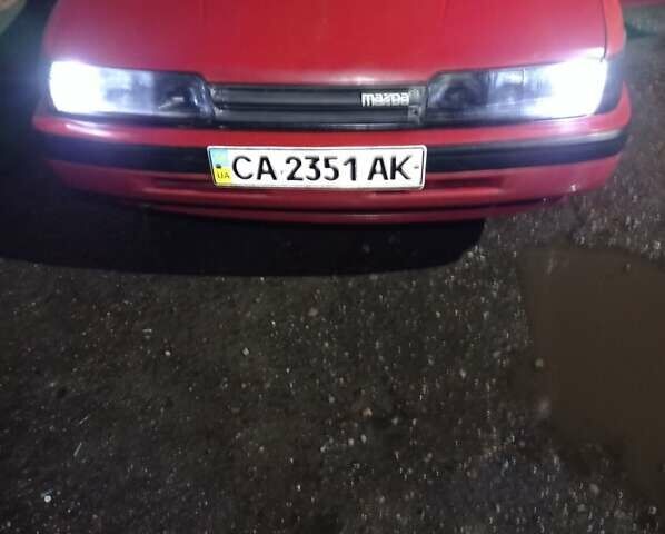 Червоний Мазда 626, об'ємом двигуна 2 л та пробігом 200 тис. км за 2500 $, фото 1 на Automoto.ua