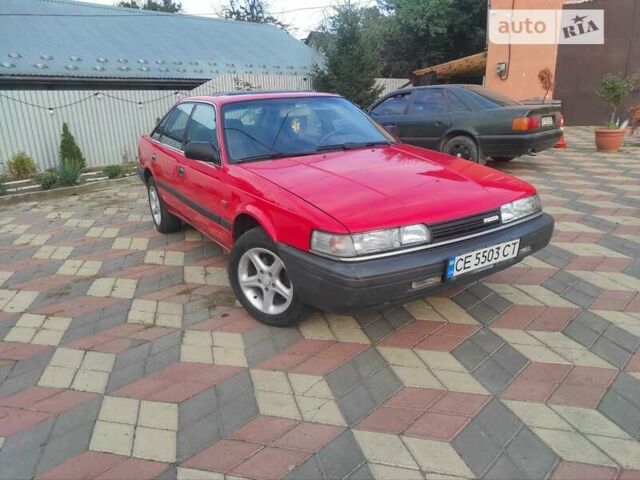 Красный Мазда 626, объемом двигателя 2 л и пробегом 282 тыс. км за 1750 $, фото 1 на Automoto.ua
