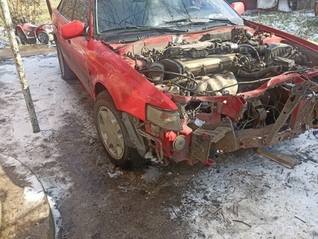 Червоний Мазда 626, об'ємом двигуна 2 л та пробігом 56 тис. км за 394 $, фото 1 на Automoto.ua