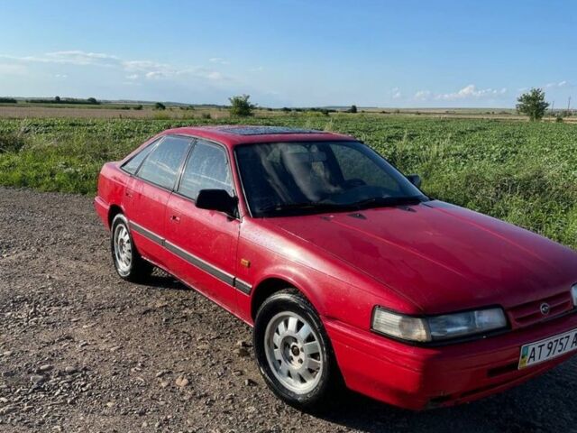 Красный Мазда 626, объемом двигателя 2 л и пробегом 311 тыс. км за 1100 $, фото 1 на Automoto.ua