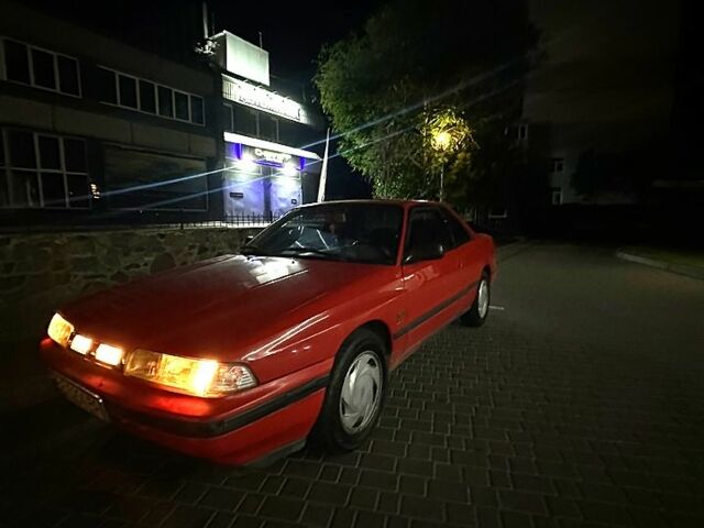 Красный Мазда 626, объемом двигателя 2 л и пробегом 200 тыс. км за 1800 $, фото 1 на Automoto.ua