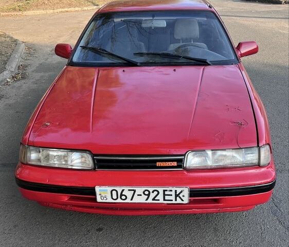Червоний Мазда 626, об'ємом двигуна 2 л та пробігом 50 тис. км за 560 $, фото 1 на Automoto.ua