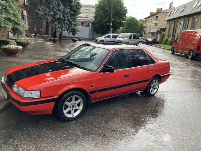 Червоний Мазда 626, об'ємом двигуна 2 л та пробігом 240 тис. км за 478 $, фото 1 на Automoto.ua