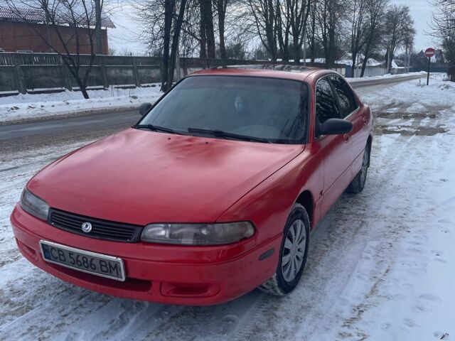 Красный Мазда 626, объемом двигателя 1.8 л и пробегом 172 тыс. км за 2450 $, фото 1 на Automoto.ua