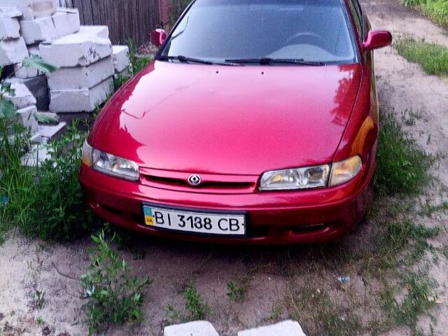 Червоний Мазда 626, об'ємом двигуна 2 л та пробігом 380 тис. км за 1600 $, фото 1 на Automoto.ua