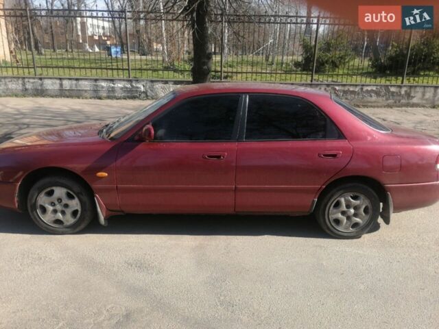 Красный Мазда 626, объемом двигателя 2 л и пробегом 50 тыс. км за 2500 $, фото 1 на Automoto.ua