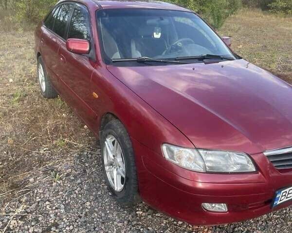 Красный Мазда 626, объемом двигателя 2 л и пробегом 307 тыс. км за 2999 $, фото 1 на Automoto.ua