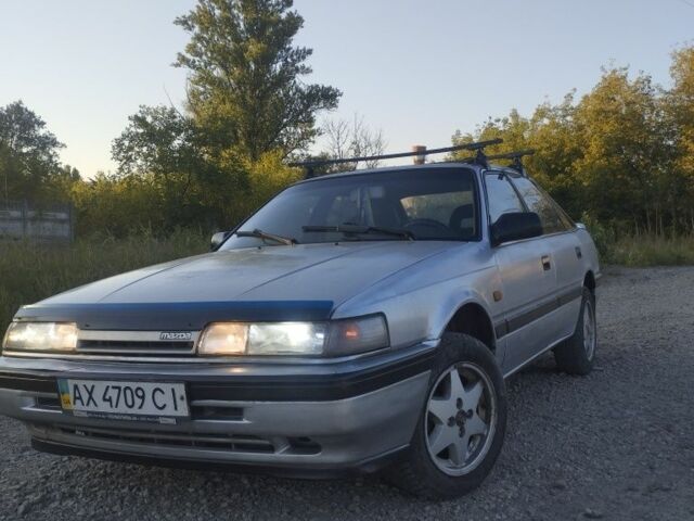 Серый Мазда 626, объемом двигателя 2 л и пробегом 60 тыс. км за 1150 $, фото 1 на Automoto.ua