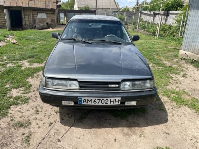 Серый Мазда 626, объемом двигателя 2 л и пробегом 1000 тыс. км за 1000 $, фото 1 на Automoto.ua