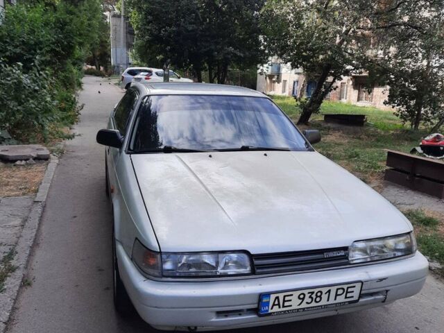 Серый Мазда 626, объемом двигателя 2.2 л и пробегом 369 тыс. км за 1500 $, фото 1 на Automoto.ua