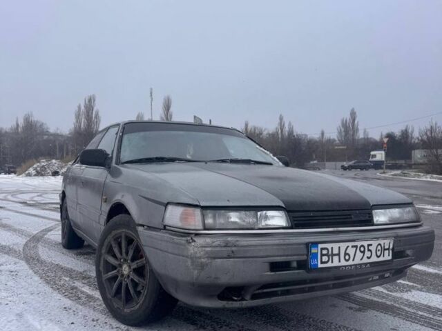 Серый Мазда 626, объемом двигателя 2.2 л и пробегом 111 тыс. км за 1050 $, фото 1 на Automoto.ua