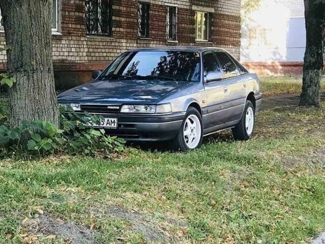 Серый Мазда 626, объемом двигателя 2 л и пробегом 580 тыс. км за 700 $, фото 1 на Automoto.ua