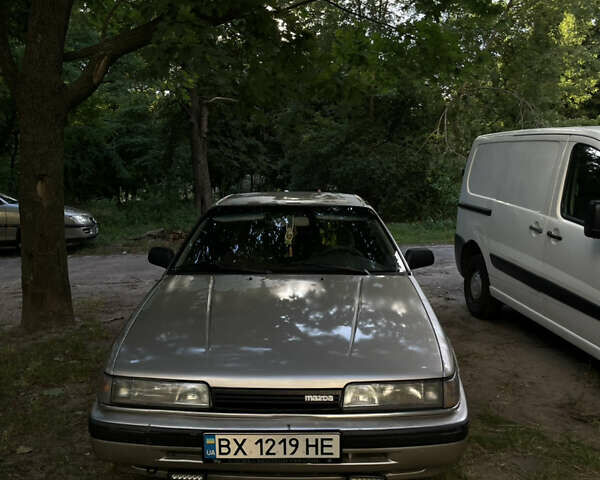 Серый Мазда 626, объемом двигателя 2.2 л и пробегом 300 тыс. км за 1500 $, фото 1 на Automoto.ua
