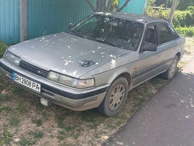 Серый Мазда 626, объемом двигателя 2 л и пробегом 250 тыс. км за 800 $, фото 1 на Automoto.ua