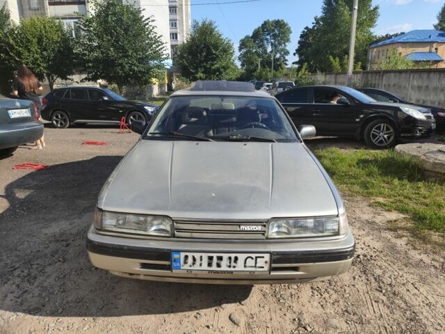 Серый Мазда 626, объемом двигателя 2 л и пробегом 320 тыс. км за 1599 $, фото 1 на Automoto.ua