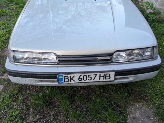 Серый Мазда 626, объемом двигателя 2 л и пробегом 190 тыс. км за 550 $, фото 1 на Automoto.ua