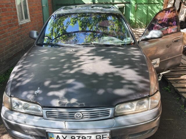 Серый Мазда 626, объемом двигателя 2.5 л и пробегом 288 тыс. км за 716 $, фото 1 на Automoto.ua