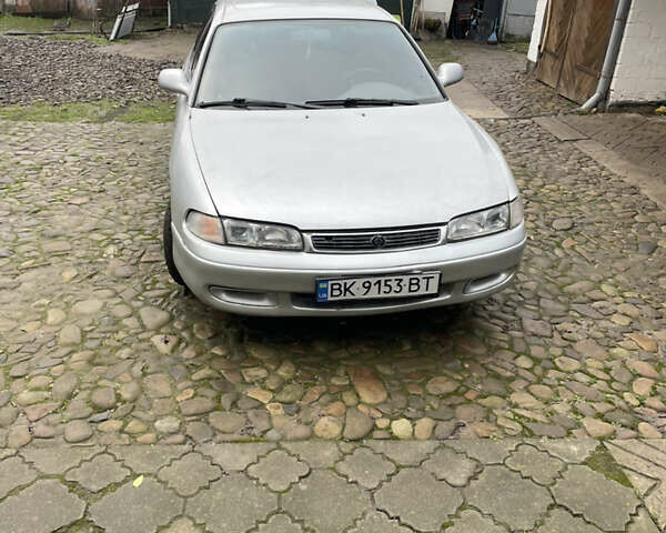 Серый Мазда 626, объемом двигателя 2 л и пробегом 200 тыс. км за 1000 $, фото 1 на Automoto.ua