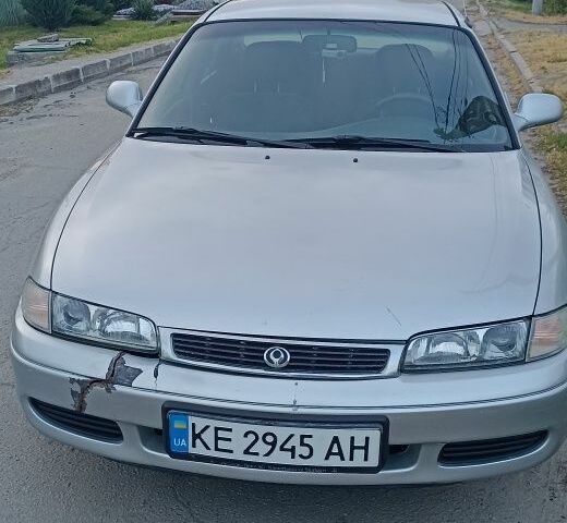 Серый Мазда 626, объемом двигателя 2 л и пробегом 400 тыс. км за 2150 $, фото 1 на Automoto.ua
