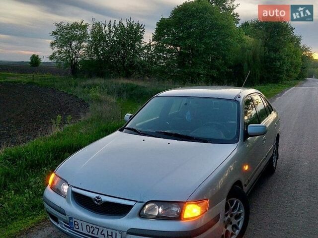 Серый Мазда 626, объемом двигателя 2 л и пробегом 380 тыс. км за 1800 $, фото 1 на Automoto.ua