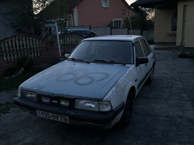 Серый Мазда 626, объемом двигателя 2 л и пробегом 30 тыс. км за 480 $, фото 1 на Automoto.ua