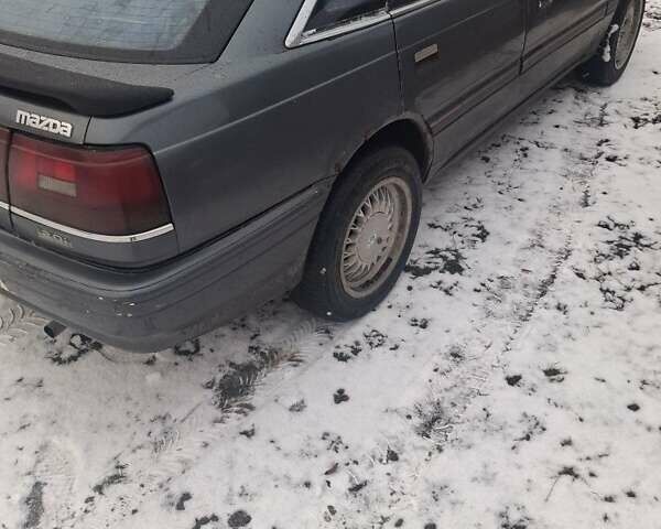 Серый Мазда 626, объемом двигателя 2 л и пробегом 250 тыс. км за 1200 $, фото 1 на Automoto.ua