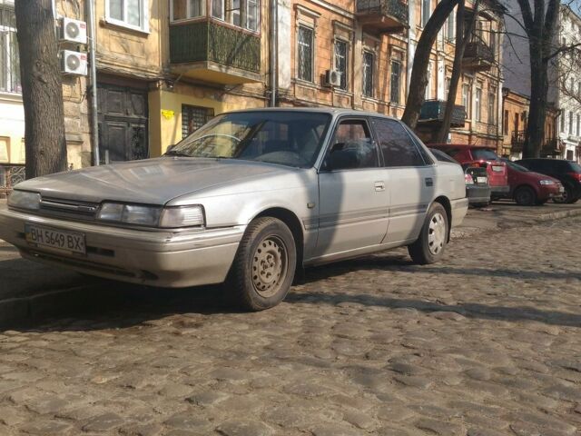 Сірий Мазда 626, об'ємом двигуна 2 л та пробігом 35 тис. км за 1000 $, фото 1 на Automoto.ua