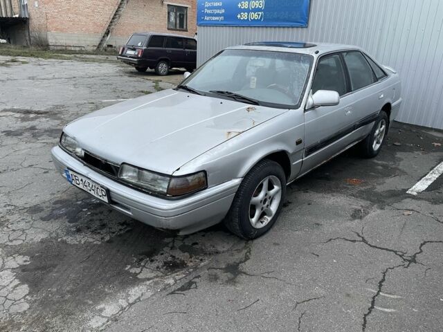 Сірий Мазда 626, об'ємом двигуна 2 л та пробігом 200 тис. км за 450 $, фото 1 на Automoto.ua