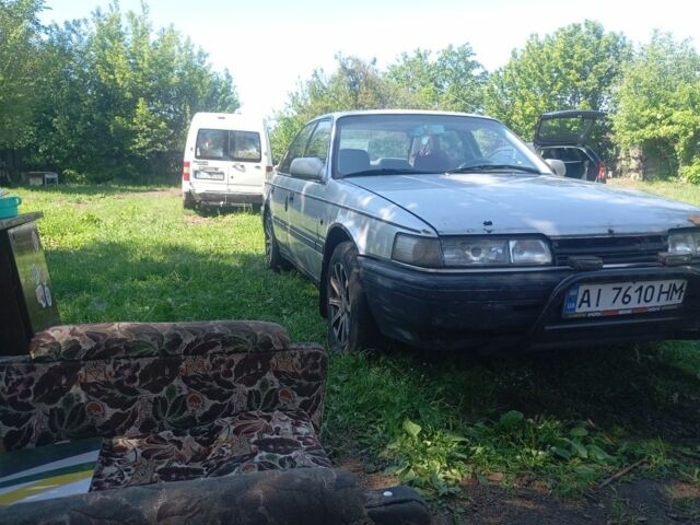 Сірий Мазда 626, об'ємом двигуна 1.8 л та пробігом 200 тис. км за 387 $, фото 1 на Automoto.ua