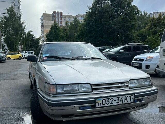 Серый Мазда 626, объемом двигателя 1.99 л и пробегом 349 тыс. км за 999 $, фото 1 на Automoto.ua