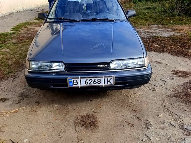 Сірий Мазда 626, об'ємом двигуна 2 л та пробігом 430 тис. км за 1000 $, фото 1 на Automoto.ua