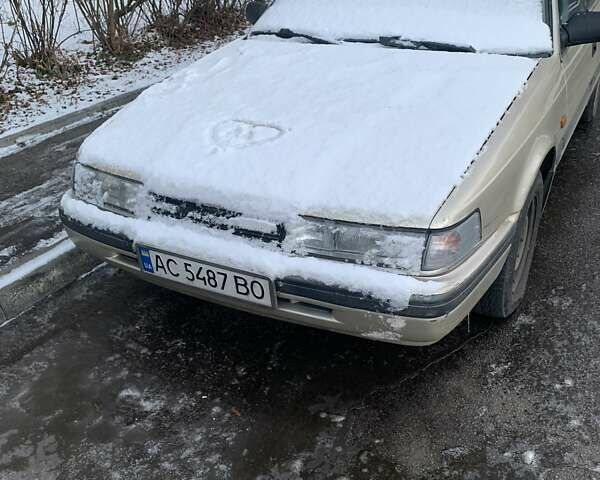 Серый Мазда 626, объемом двигателя 2.2 л и пробегом 450 тыс. км за 1200 $, фото 1 на Automoto.ua