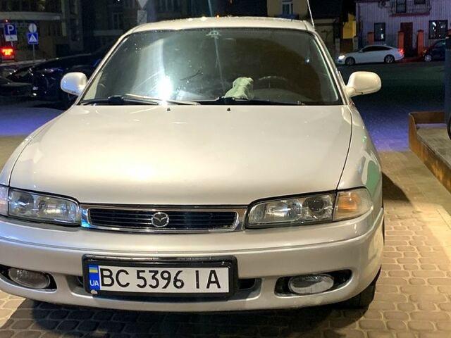 Серый Мазда 626, объемом двигателя 1.8 л и пробегом 361 тыс. км за 1500 $, фото 1 на Automoto.ua