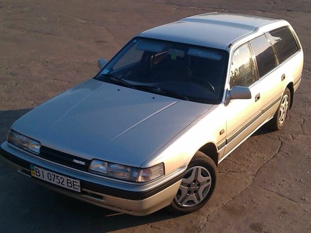 Серый Мазда 626, объемом двигателя 2 л и пробегом 400 тыс. км за 2300 $, фото 1 на Automoto.ua