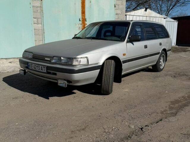 Серый Мазда 626, объемом двигателя 2 л и пробегом 555 тыс. км за 2200 $, фото 1 на Automoto.ua