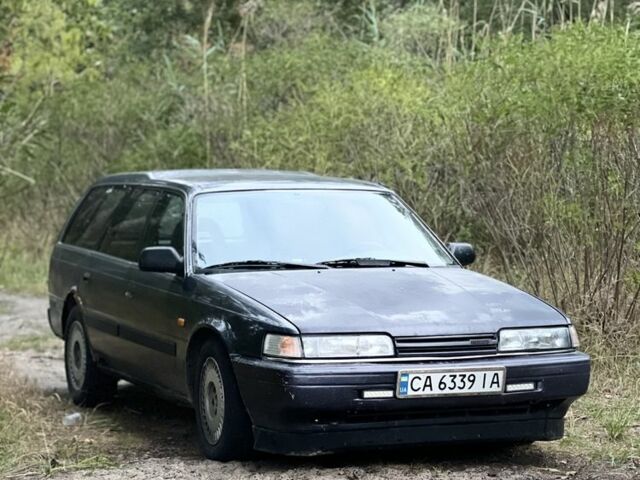 Серый Мазда 626, объемом двигателя 1.8 л и пробегом 430 тыс. км за 389 $, фото 1 на Automoto.ua