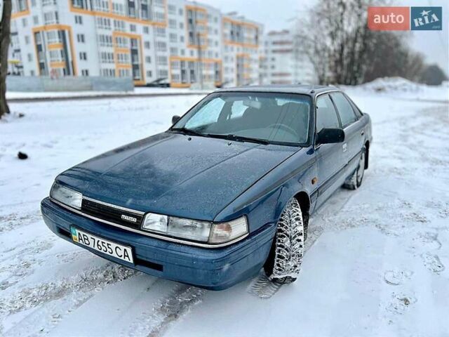 Синий Мазда 626, объемом двигателя 2 л и пробегом 245 тыс. км за 1750 $, фото 1 на Automoto.ua