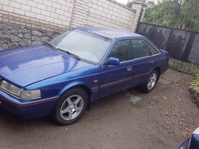 Синий Мазда 626, объемом двигателя 0 л и пробегом 400 тыс. км за 1233 $, фото 1 на Automoto.ua