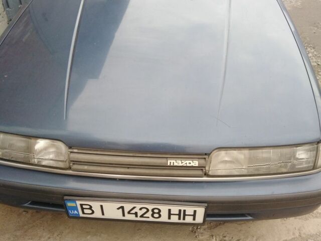 Синій Мазда 626, об'ємом двигуна 2 л та пробігом 26 тис. км за 1700 $, фото 1 на Automoto.ua