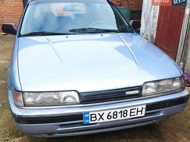 Синий Мазда 626, объемом двигателя 2 л и пробегом 320 тыс. км за 1400 $, фото 1 на Automoto.ua
