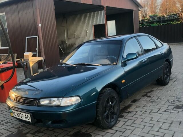 Синий Мазда 626, объемом двигателя 2 л и пробегом 400 тыс. км за 1500 $, фото 1 на Automoto.ua