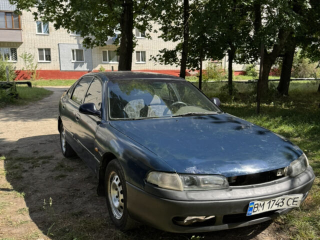 Синій Мазда 626, об'ємом двигуна 2 л та пробігом 300 тис. км за 1600 $, фото 1 на Automoto.ua
