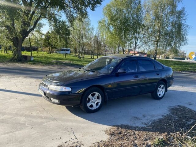 Синий Мазда 626, объемом двигателя 2 л и пробегом 300 тыс. км за 1800 $, фото 1 на Automoto.ua