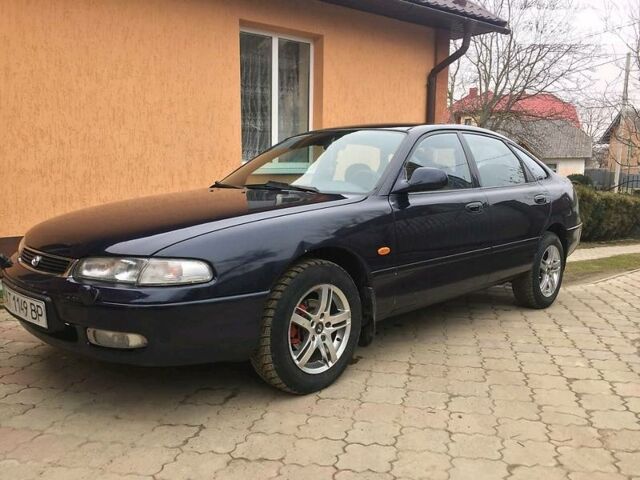 Синий Мазда 626, объемом двигателя 2 л и пробегом 305 тыс. км за 2800 $, фото 1 на Automoto.ua