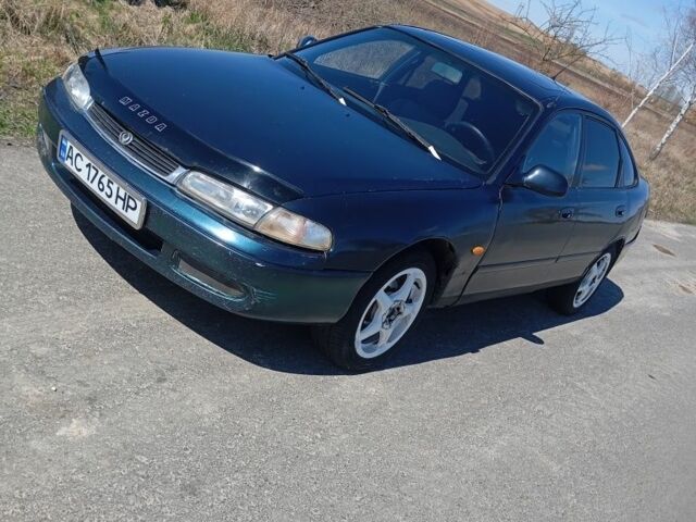 Синій Мазда 626, об'ємом двигуна 2 л та пробігом 360 тис. км за 1905 $, фото 1 на Automoto.ua