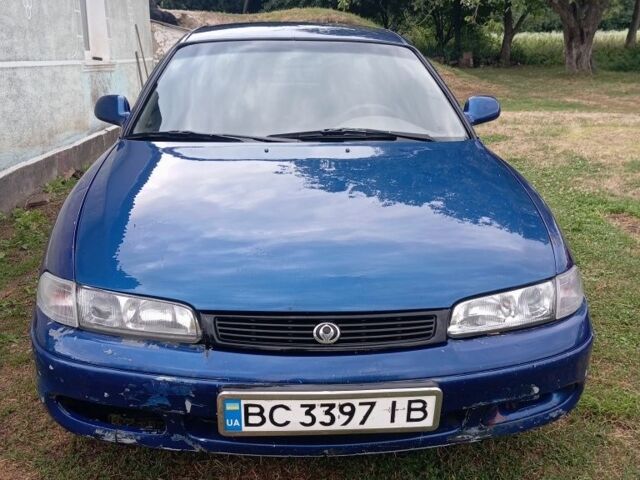 Синій Мазда 626, об'ємом двигуна 2 л та пробігом 300 тис. км за 11000 $, фото 1 на Automoto.ua