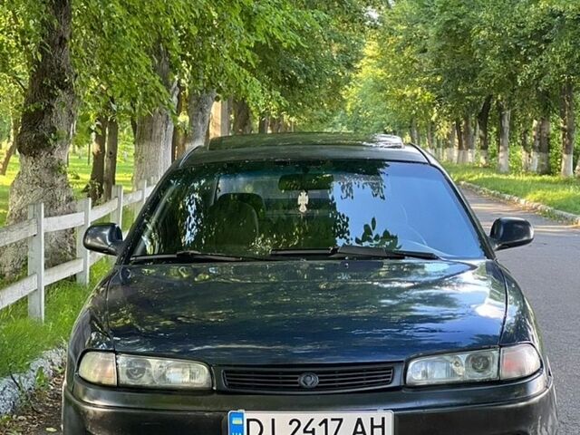 Синий Мазда 626, объемом двигателя 1.84 л и пробегом 340 тыс. км за 1300 $, фото 1 на Automoto.ua