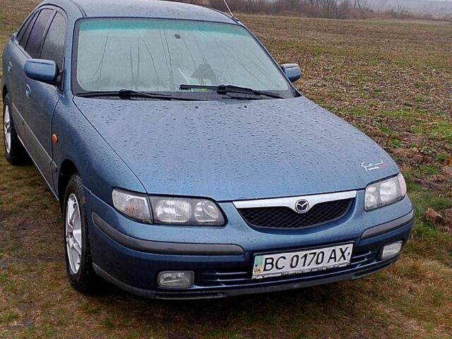 Синий Мазда 626, объемом двигателя 2 л и пробегом 231 тыс. км за 2500 $, фото 1 на Automoto.ua