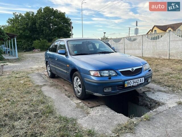 Синій Мазда 626, об'ємом двигуна 1.8 л та пробігом 355 тис. км за 1350 $, фото 1 на Automoto.ua
